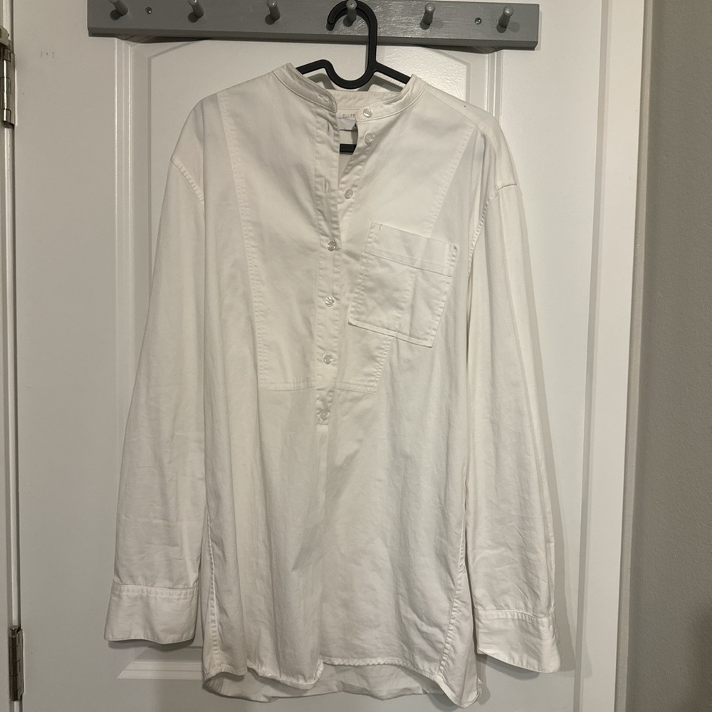 ICON White premium cotton Button Down Shirt